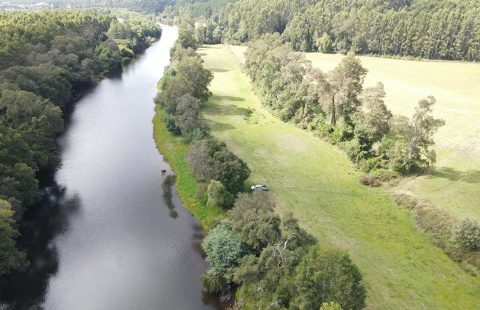 Hermosas parcelas con orilla de río, San José de la Mariquina.